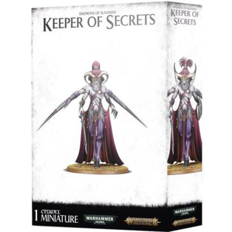 Warhammer 40k Age of Sigmar Chaos Daemons of Slaanesh Keeper of Secrets
