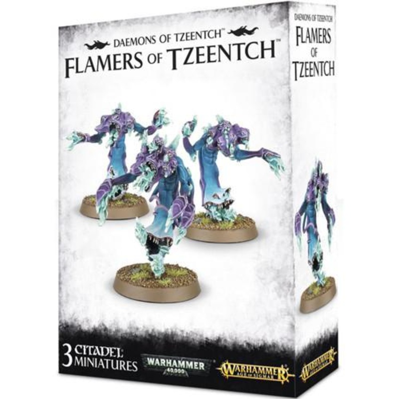 Warhammer 40k/Age of Sigmar Chaos Daemons of Tzeentch Flamers of Tzeentch