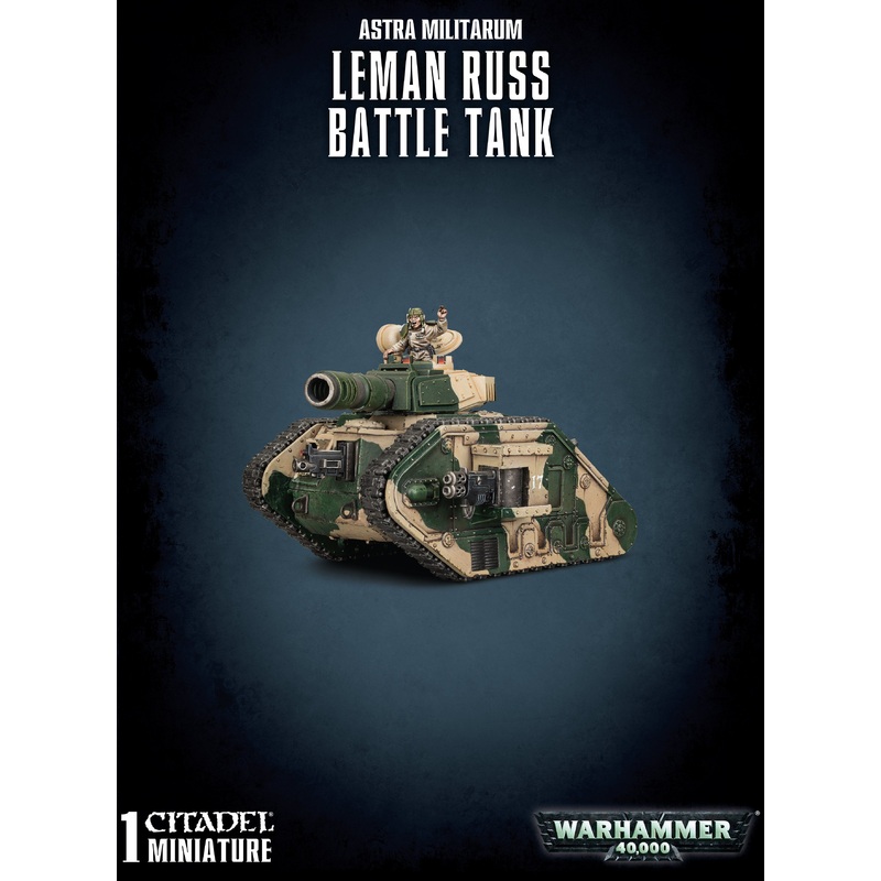 Warhammer 40k Astra Militarum Leman Russ Battle Tank