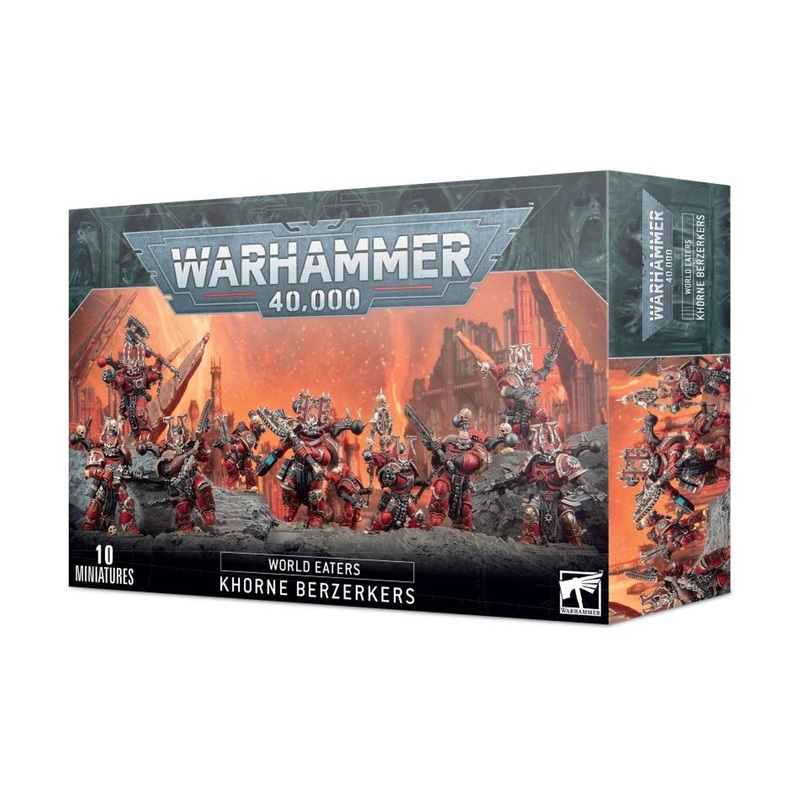 Warhammer 40k Chaos Space Marines Khorne Berzerkers