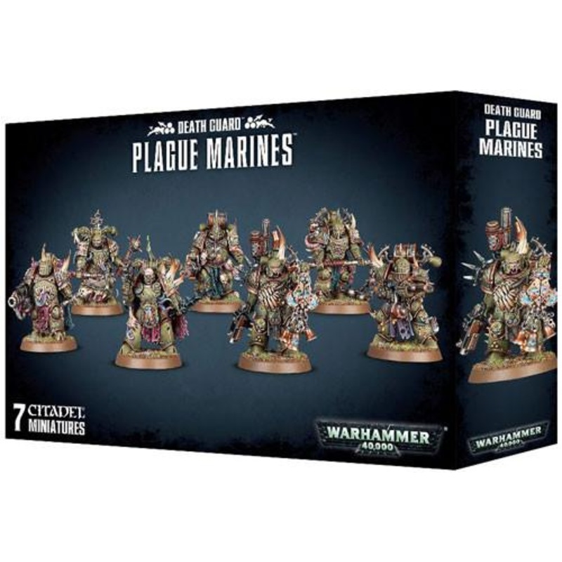 Warhammer 40k Death Guard Plague Marines