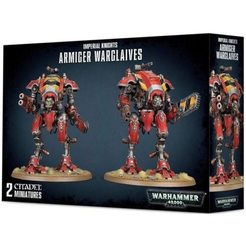 Warhammer 40k Imperial Knights Armiger Warglaives