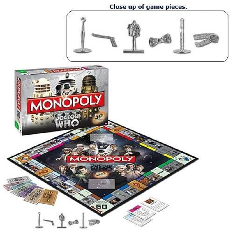 Doctor Who Collector’s Edition Monopoly Board Game