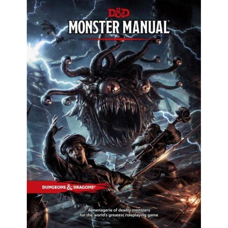 Dungeons & Dragons 5th Edition RPG: Monster Manual (Hardcover)