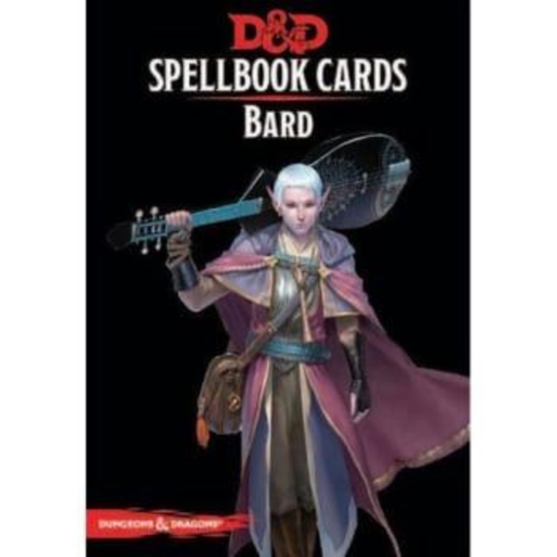 Dungeons & Dragons 5th Edition RPG: Spellbook Cards – Bard