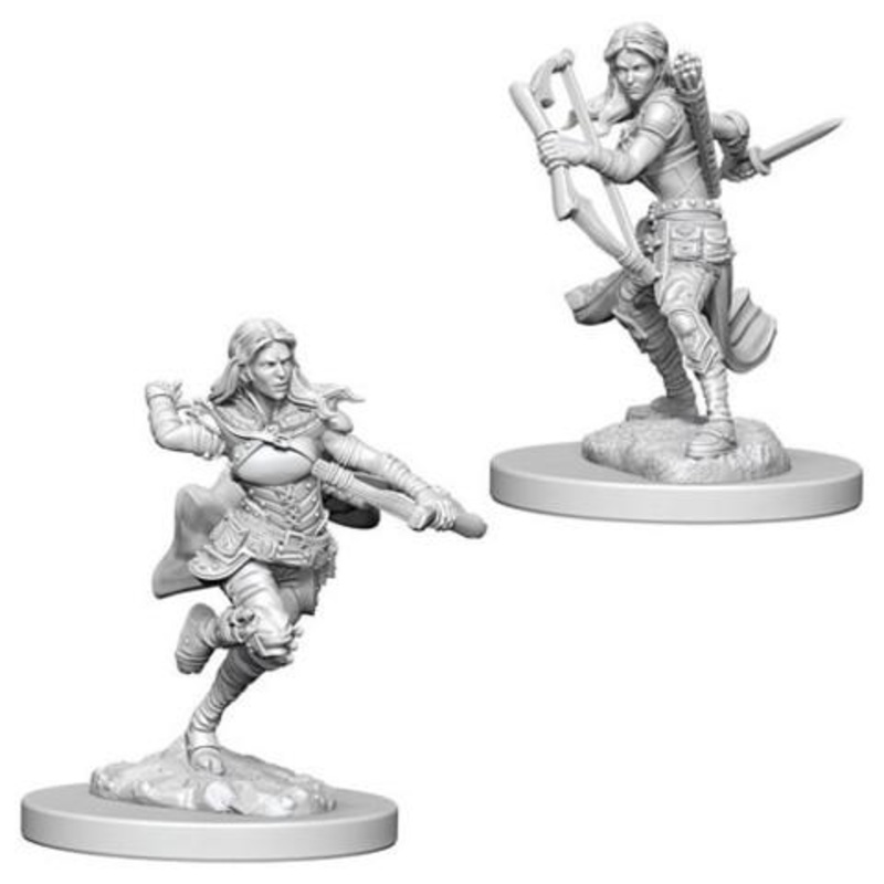 Dungeons & Dragons: Nolzur’s Marvelous Unpainted Miniatures – Air Genasi Female Rogue