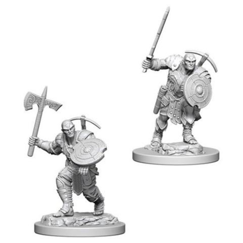 Dungeons & Dragons: Nolzur’s Marvelous Unpainted Miniatures – Earth Genasi Male Fighter