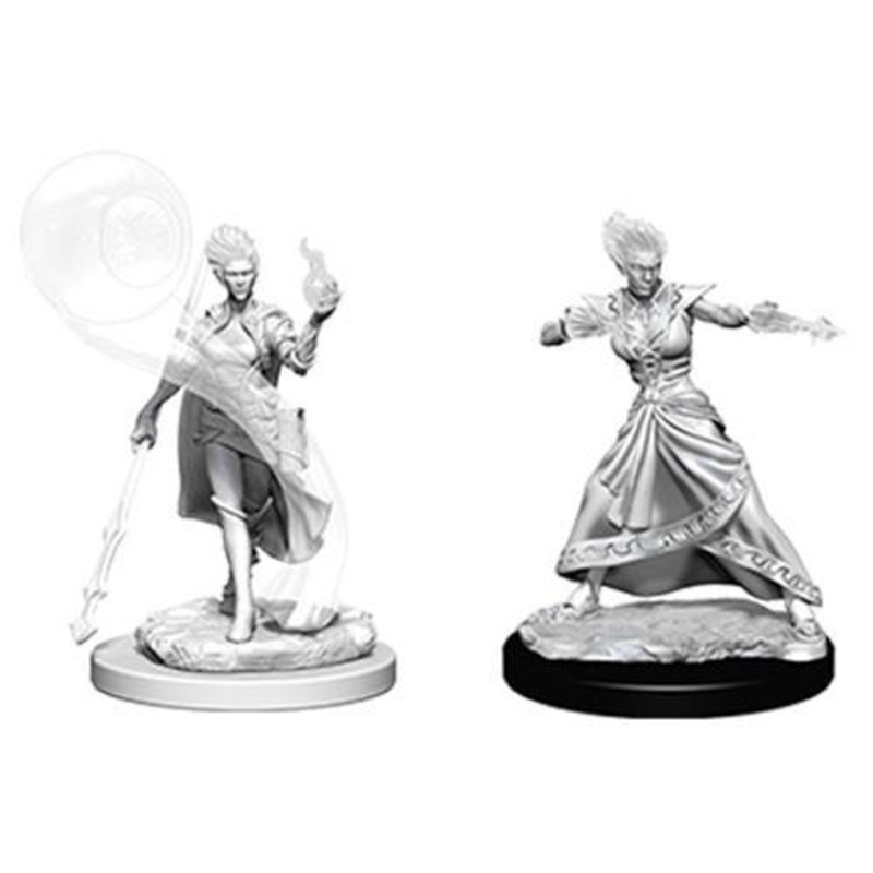 Dungeons & Dragons: Nolzur’s Marvelous Unpainted Miniatures – Fire Genasi Female Wizard (2)