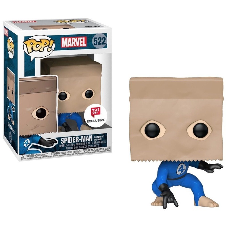 Funko Pop! Spider-Man Bombastic Bag-Man Exclusive #522