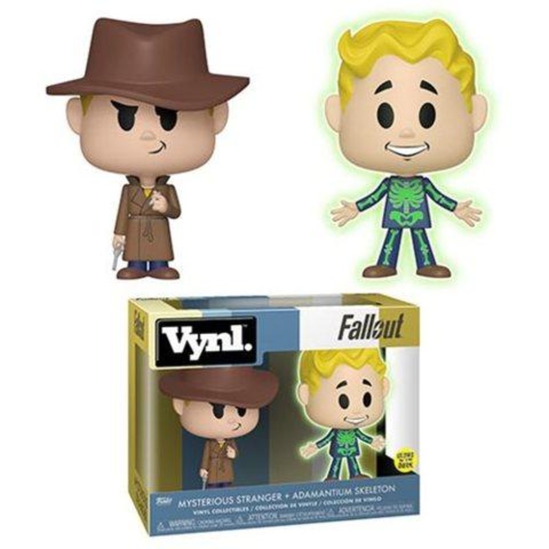 Funko Vynl Fallout Adamantium and Stranger 2-Pack (Shelf Wear)