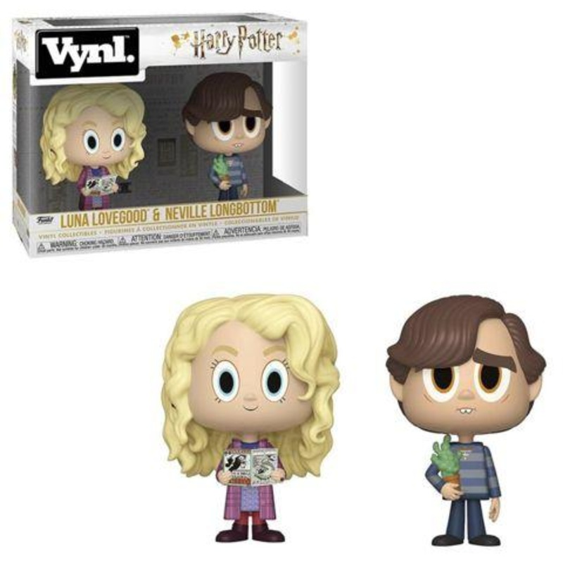 Funko Vynl Luna Lovegood and Neville Longbottom (Shelf Wear)