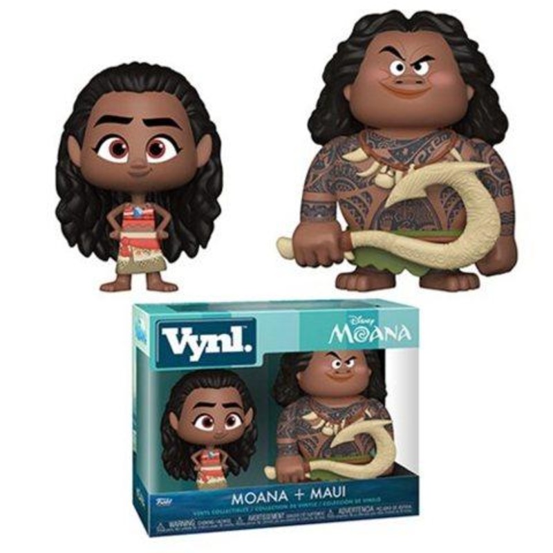 Funko Vynl Moana and Maui 2-Pack (Shelf Wear)