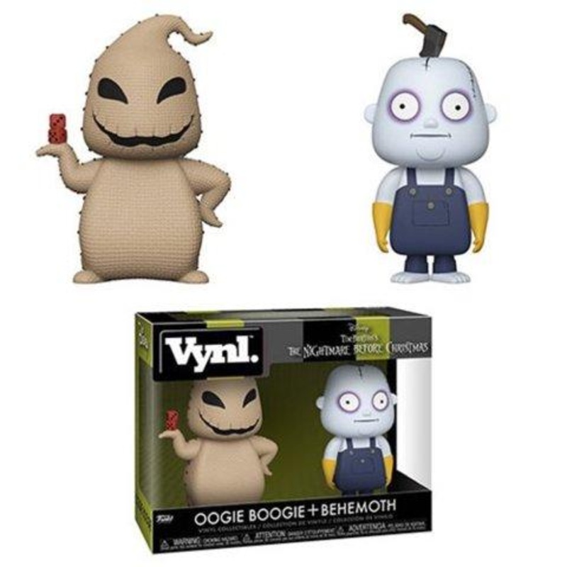 Funko Vynl Nightmare Before Christmas Oogie Boogie and Behemoth 2-Pack (Shelf Wear)