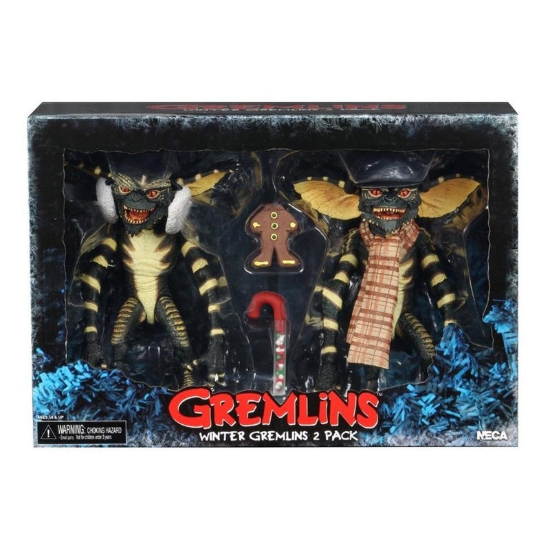 Neca Gremlins Christmas Carol Winter Scene 7-Inch Scale Action Figure 2-Pack