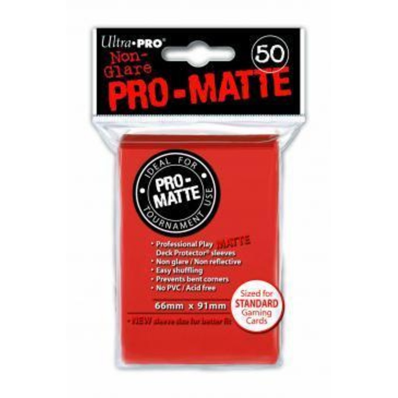 Ultra Pro Pro-Matte Sleeves Peach Standard Size 50CT