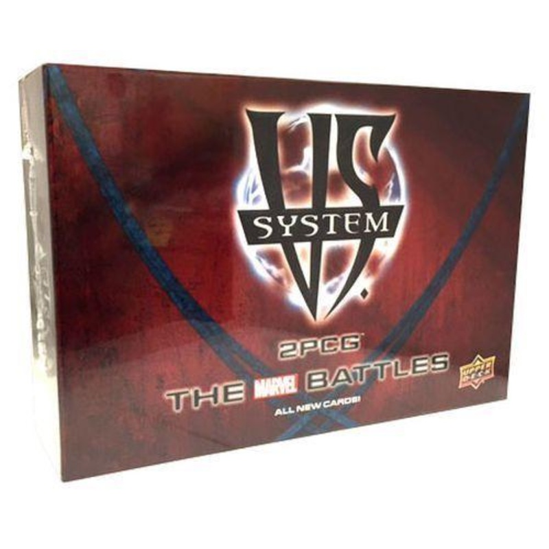 Vs System: Marvel Set Upper Deck 2PCG The Marvel Battles