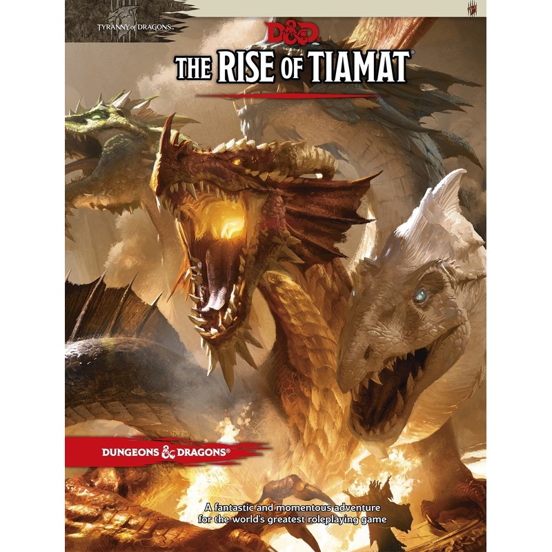 Dungeons & Dragons 5th Edition RPG: The Rise of Tiamat (Hardcover)