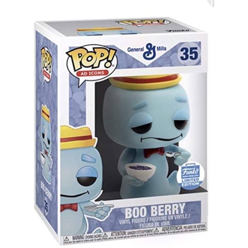 Funko Pop! Ad Icons Boo Berry with Cereal Bowl Exclusive #35