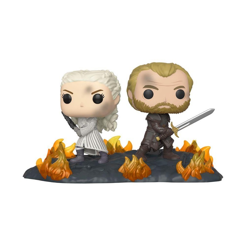 Funko Pop! Game of Thrones Daenerys and Jorah at the Battle of Winterfell Moment #86