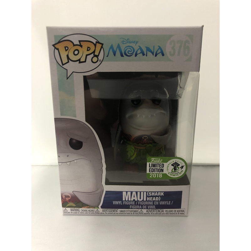 Funko Pop! Moana Maui (Shark Head) Exclusive #376