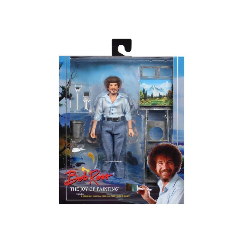 NECA Bob Ross 8-Inch Scale Clothed Action Figure