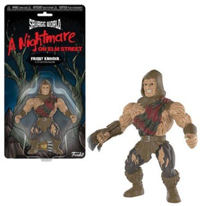 Nightmare on Elm Street Freddy Krueger Funko Savage World Action Figure