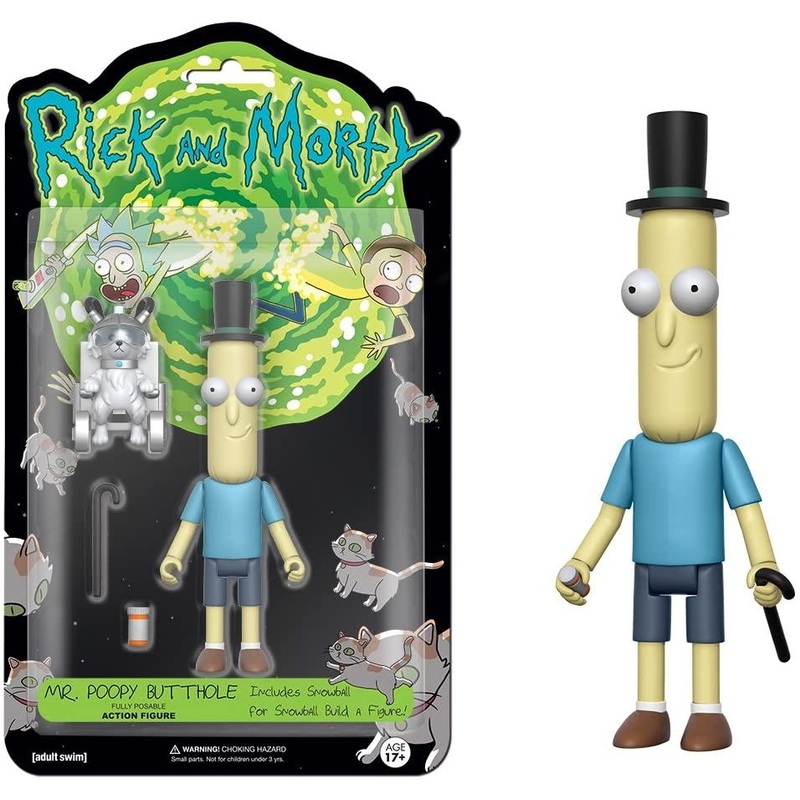 Rick and Morty Mr. Poopy Butthole 5-Inch Funko Action Figure