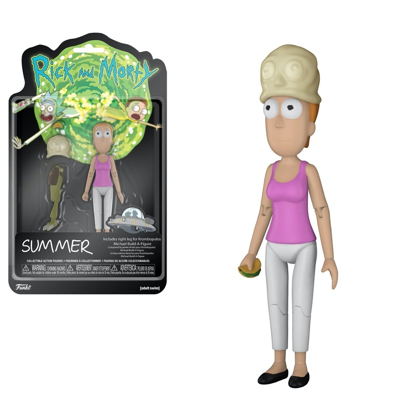 Rick and Morty Summer with Weird Hat Funko Action Figure
