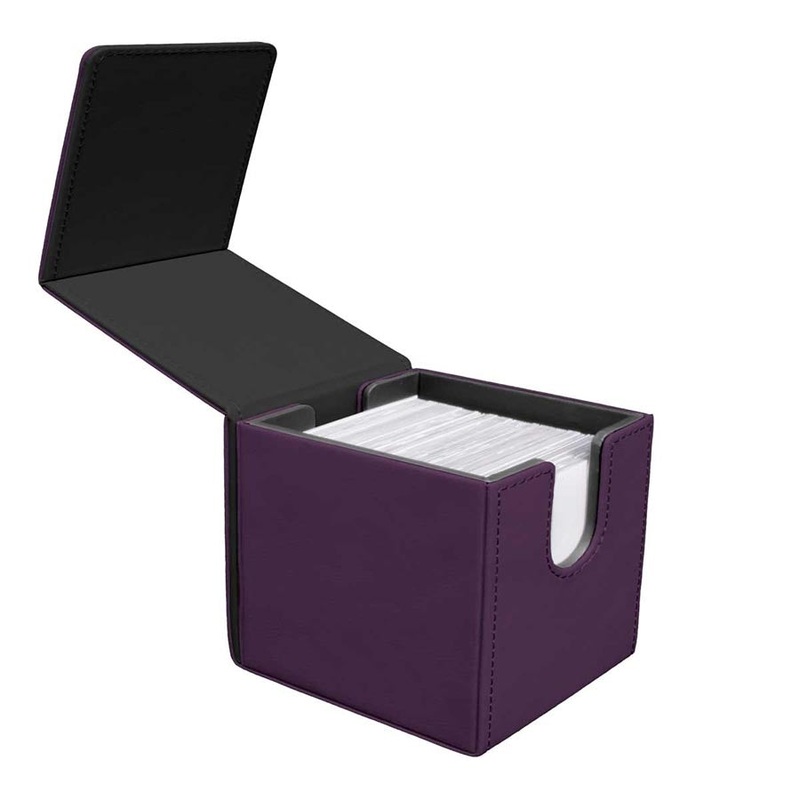 Ultra PRO: Vivid Alcove Edge Deck Box: Midnight Plum (Pre Order)