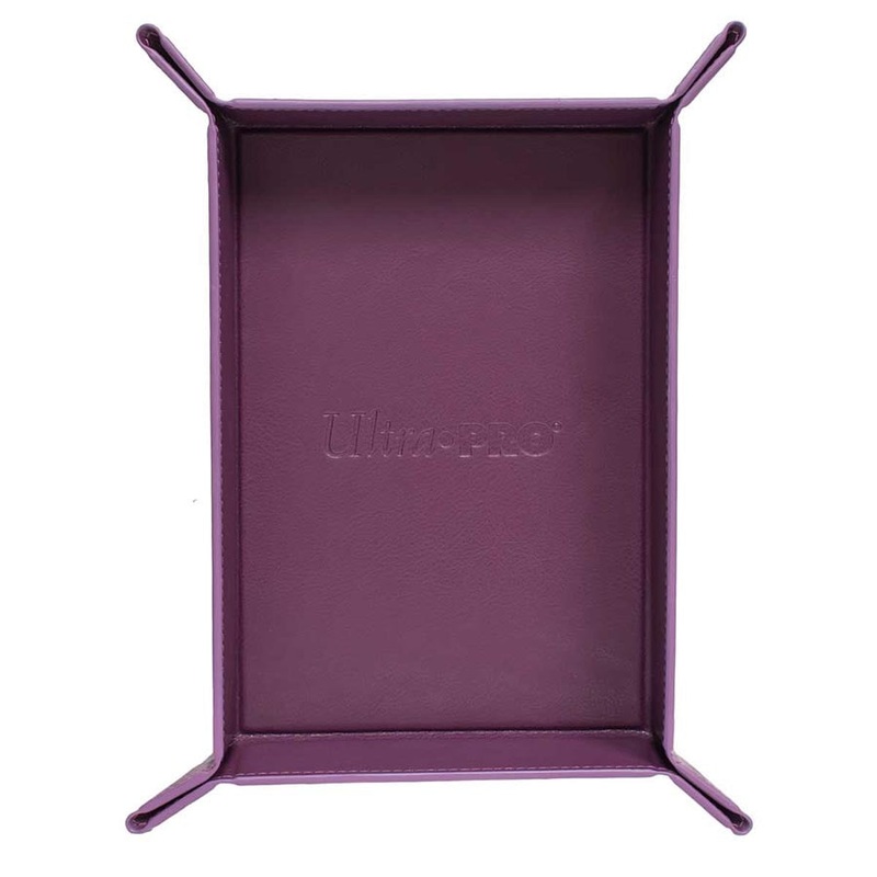 Ultra PRO: Vivid Magnetic Foldable Dice Tray: Midnight Plum (Pre Order)