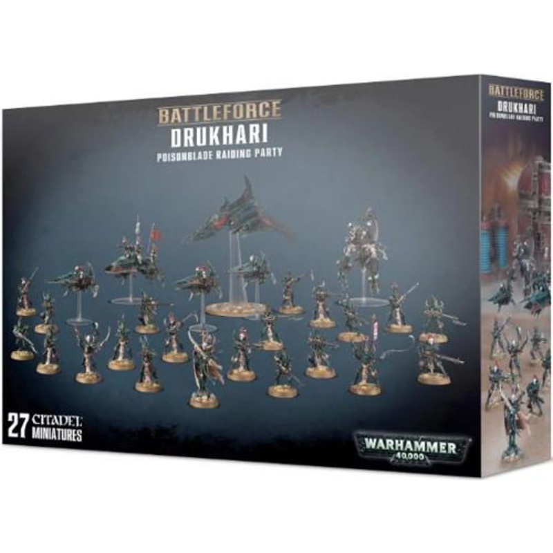 Warhammer 40K Drukhari Battleforce Poisonblade Raiding Party