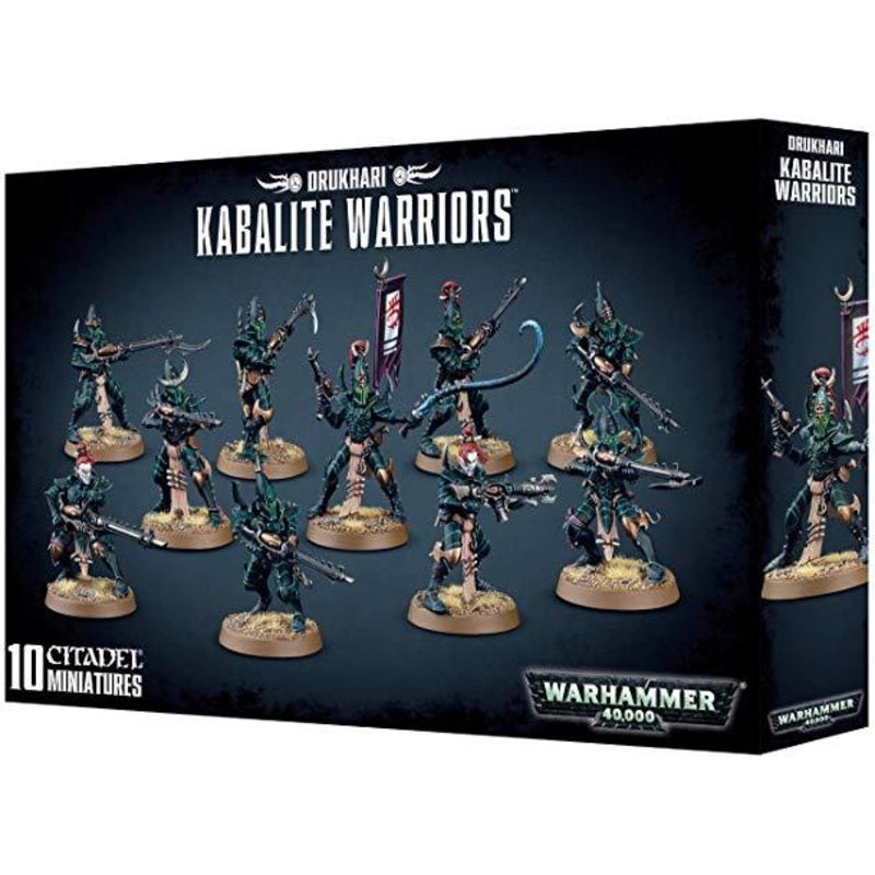 Warhammer 40k Drukhari Kabalite Warriors