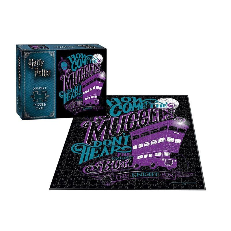 Harry Potter The Knight Bus Puzzle (200 pcs)