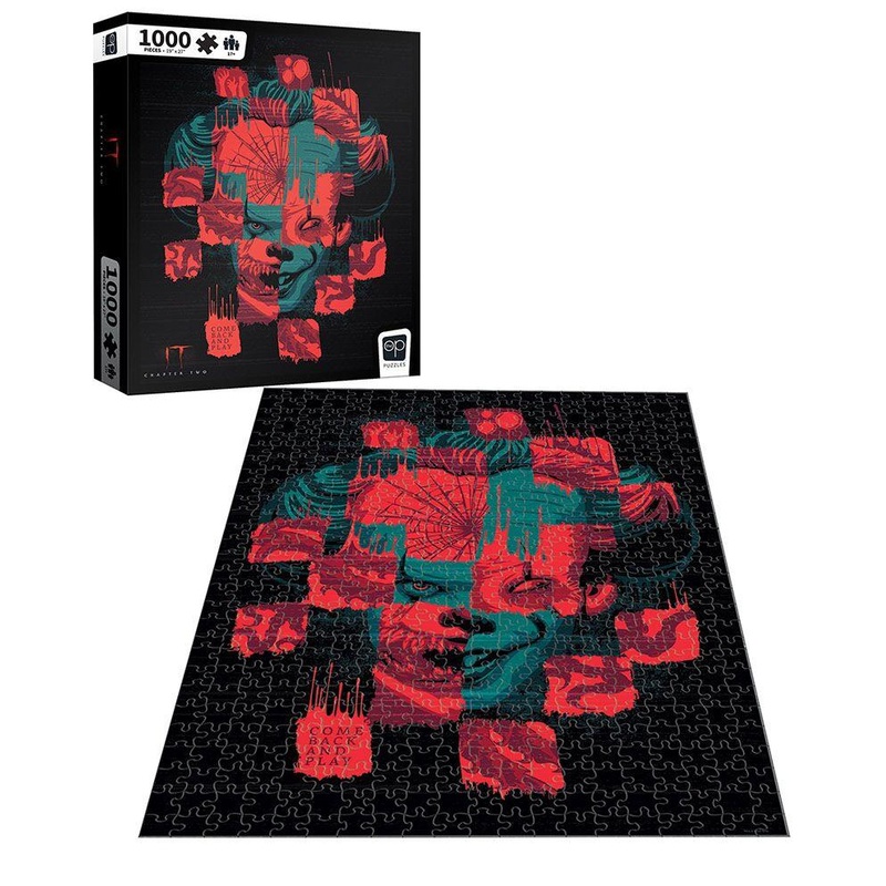 It Chapter Two Faces of Pennywise Puzzle (1000 pcs)