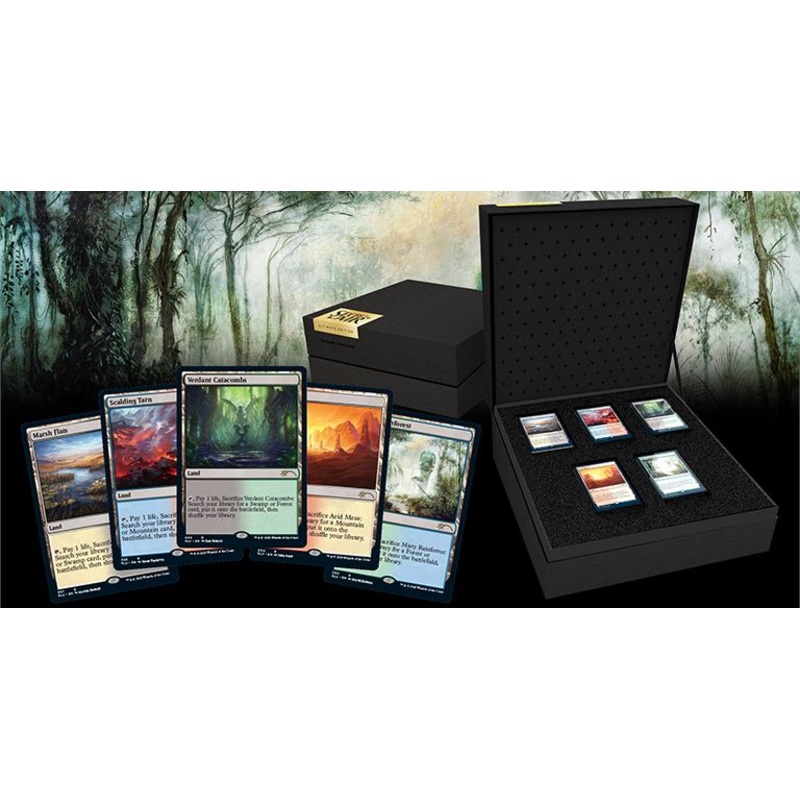 Magic the Gathering: Secret Lair Ultimate Edition Fetch Lands (set of all 5)