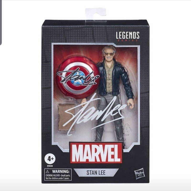 Marvel Legends Stan Lee w/ Captain America Shield 6 Action Figure
