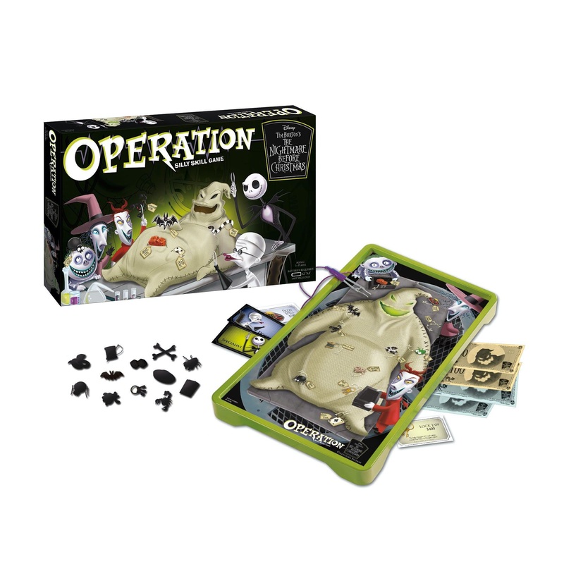 Nightmare Before Christmas Operation Board Game
