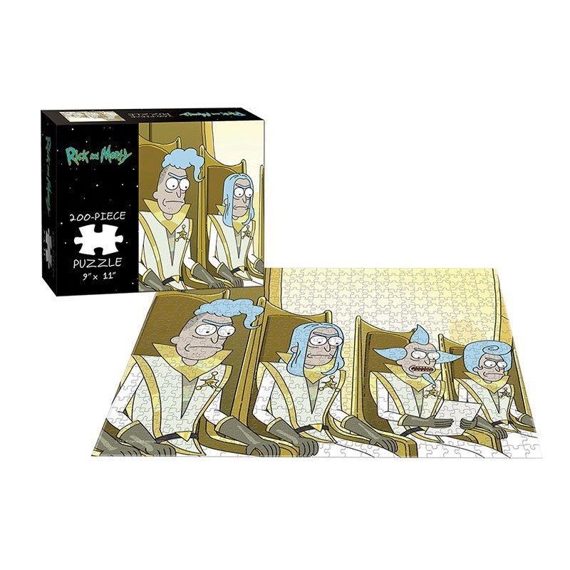 Rick and Morty Council of Ricks Puzzle (200 pcs)