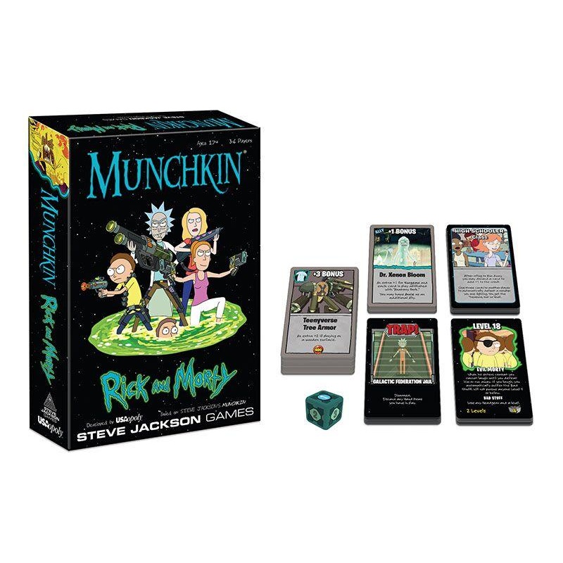 Rick and Morty Munchkin Game