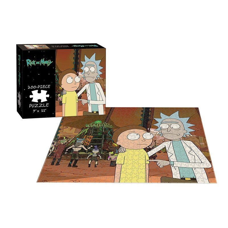 Rick and Morty Rickmancing the Stone Puzzle (200 pcs)
