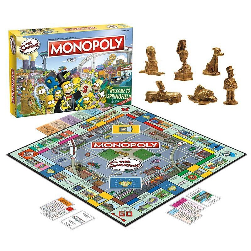 The Simpsons Monopoly Board Game