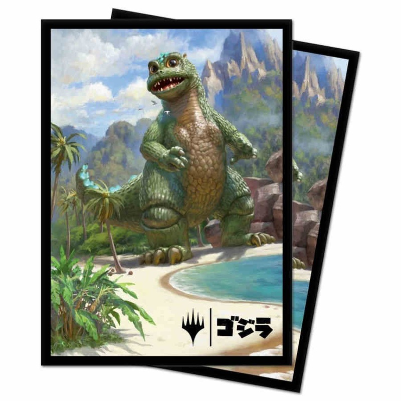 Ultra Pro: Magic the Gathering Ikoria BabyGodzilla Ruin Reborn Deck Protector Sleeves Baby Godzilla V5 (100CT)
