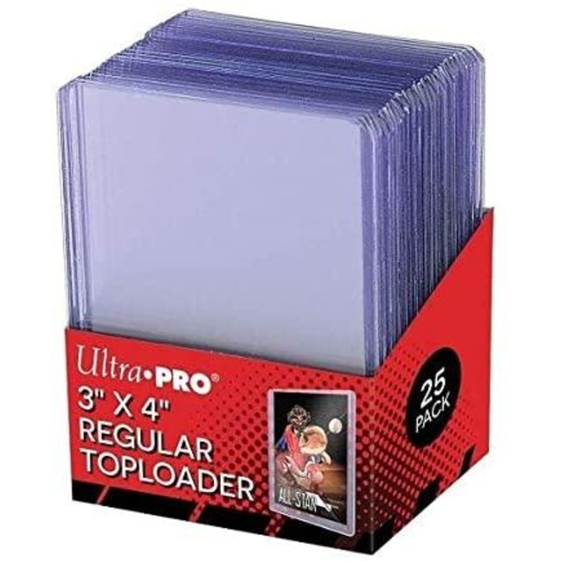 Ultra Pro Regular Top Loader 25 Ct. Hard Plastic Protector