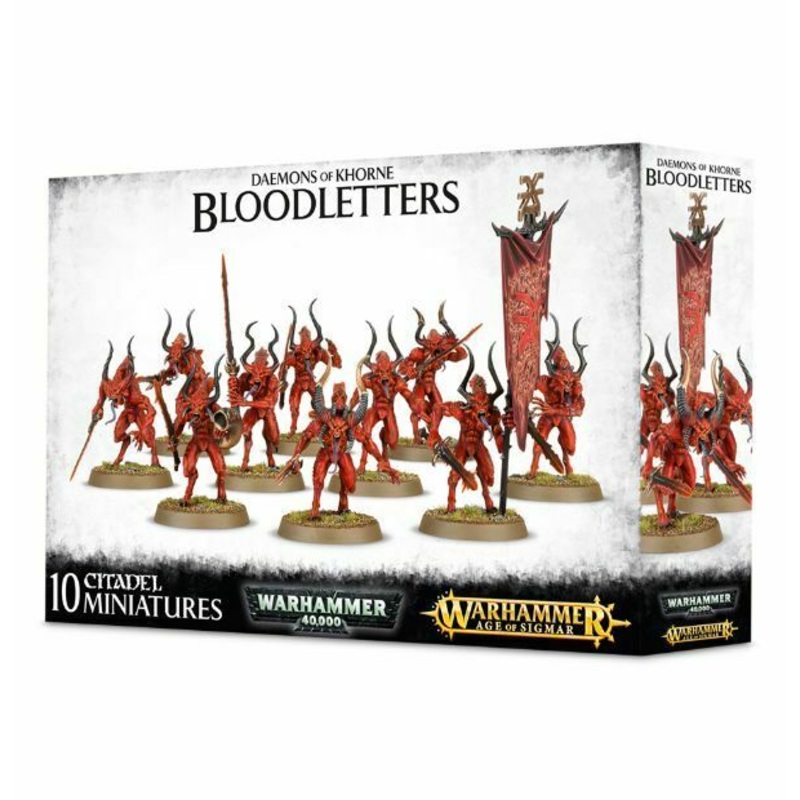 Warhamer 40k/Age of Sigmar Chaos Daemon Daemons of Khorne Bloodletters