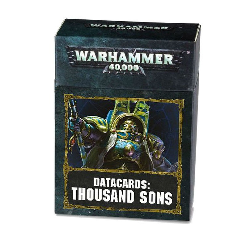 Warhammer 40K Datacards: Thousand Sons