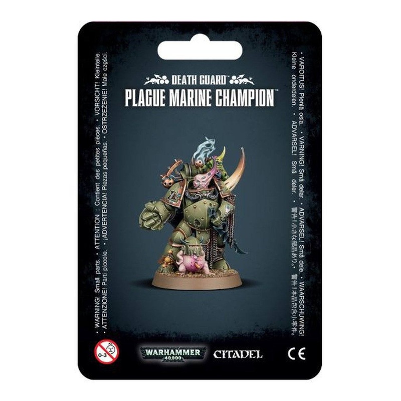 Warhammer 40k Death Guard Plague Marine Champion