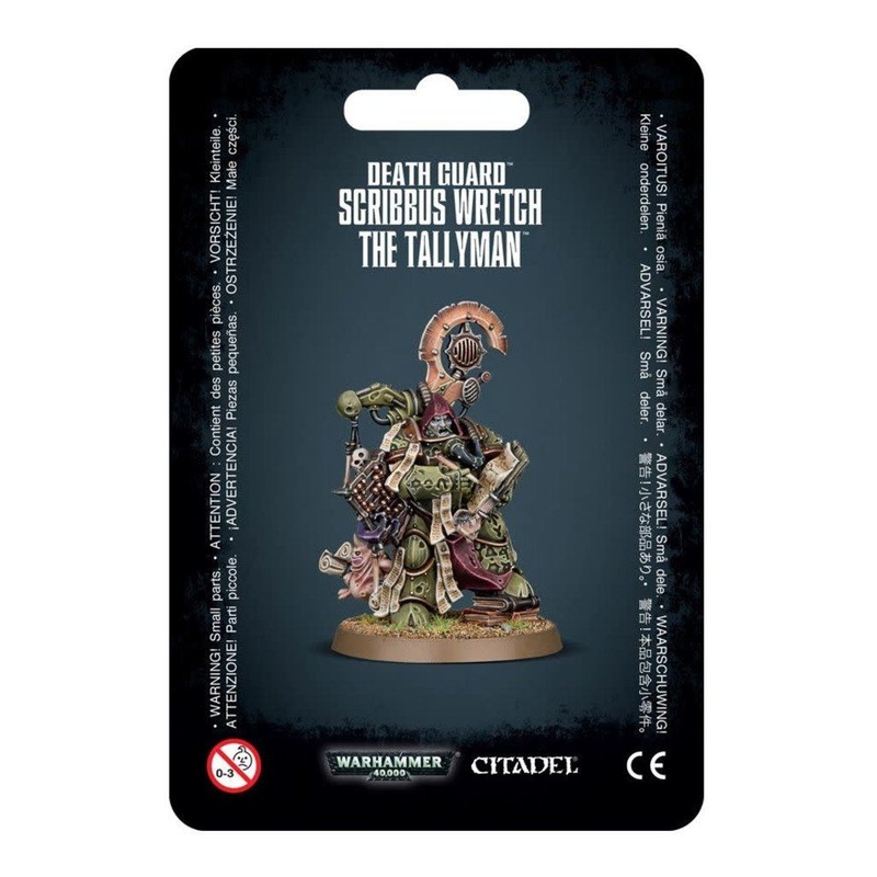Warhammer 40k Death Guard Scribbus Wretch The Tallyman
