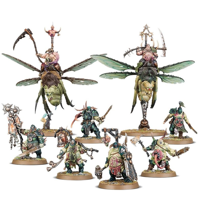 Warhammer Age of Sigmar Start Collecting Maggotkin of Nurgle