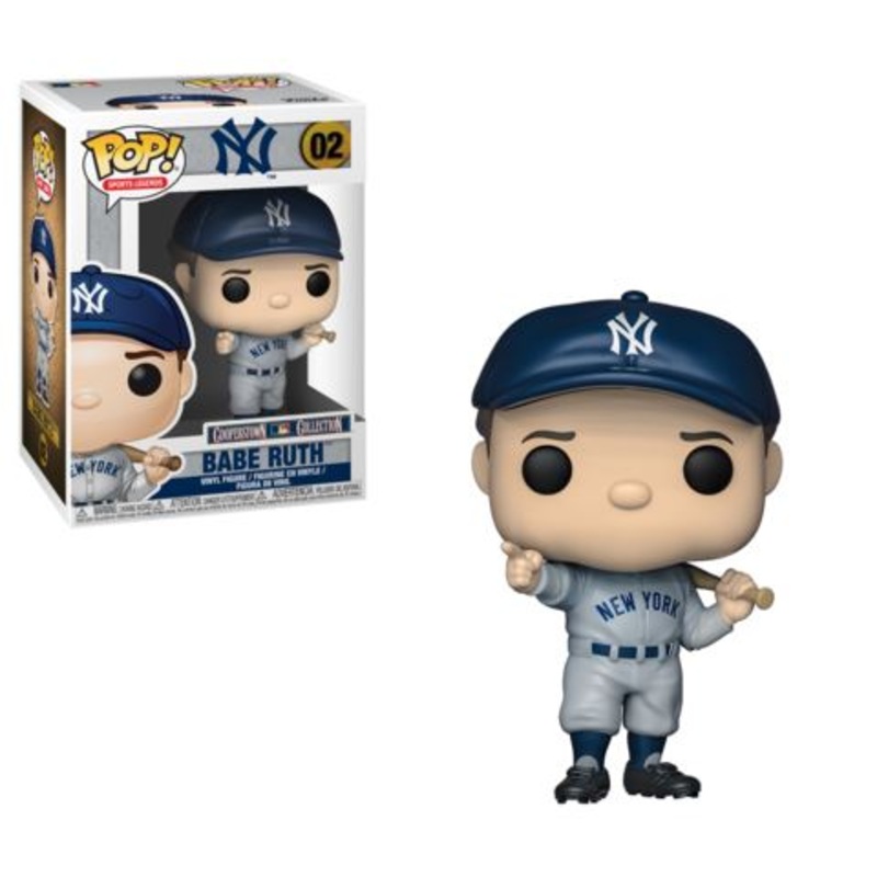 Funko Pop! Babe Ruth #02|New|Light Box Damage