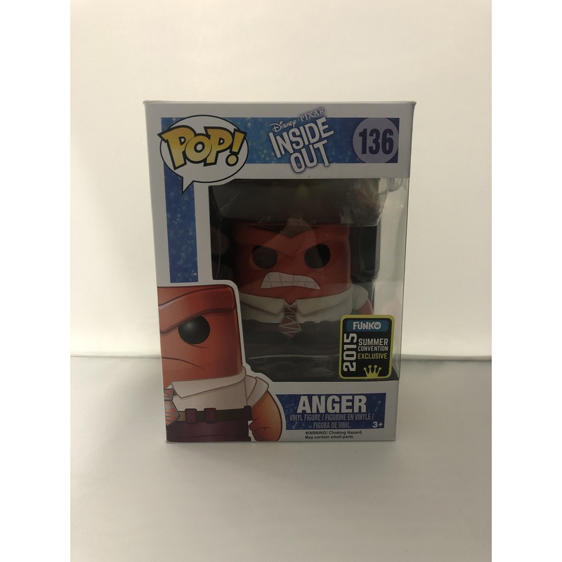 Funko Pop! Inside Out Anger Summer Convention Exclusive #136